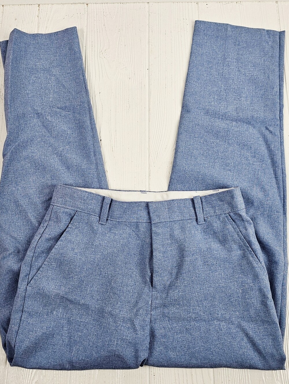 Calvin Klein Boys Blue Casual Pants